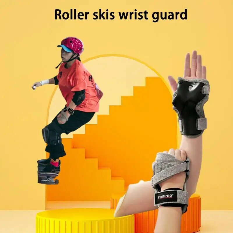 La mejor protección para patinaje sobre ruedas y esquí con soporte para Palma y muñeca, tu compañero de seguridad para aventuras emocionantes "¿Eres tú?