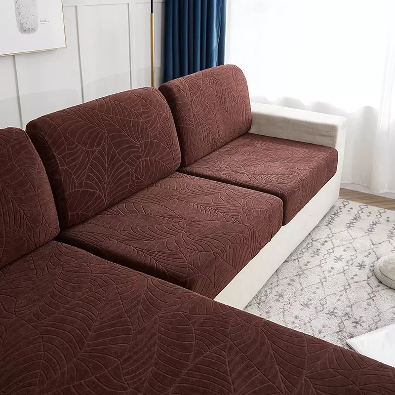 Funda de cojín para asiento de sofá, cubierta extraíble lavable para muebles