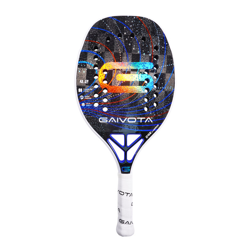 Ракетка для пляжного тенниса GAIVOTA4.2 2024, углеродная, 24K, градиент + сумка