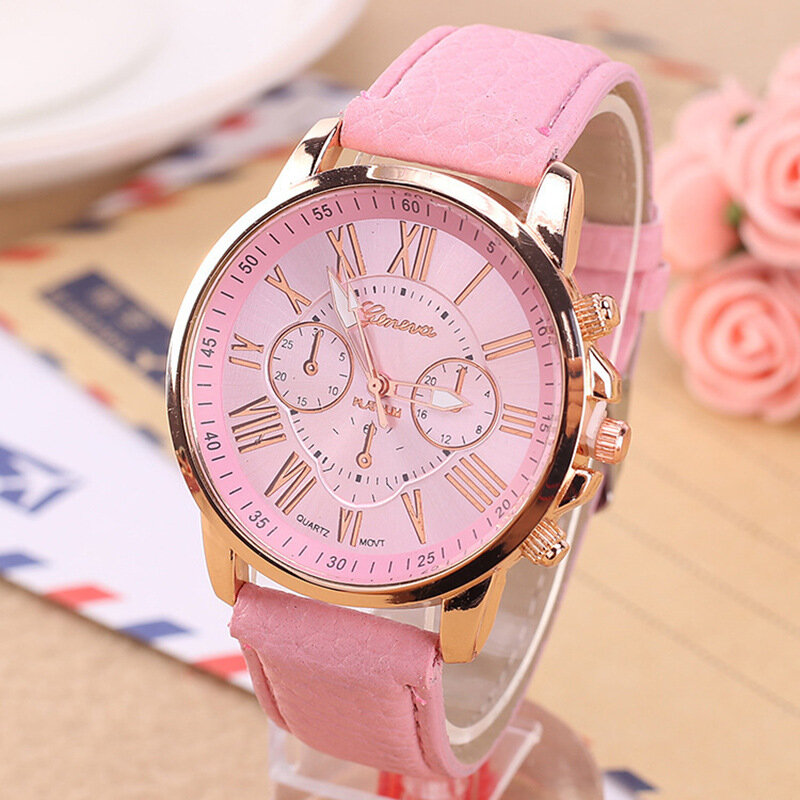 Nowy codzienny skórzany zegarek na bransolecie damski modny biały damski zegarek analogowe zegarki kwarcowe ze stopu