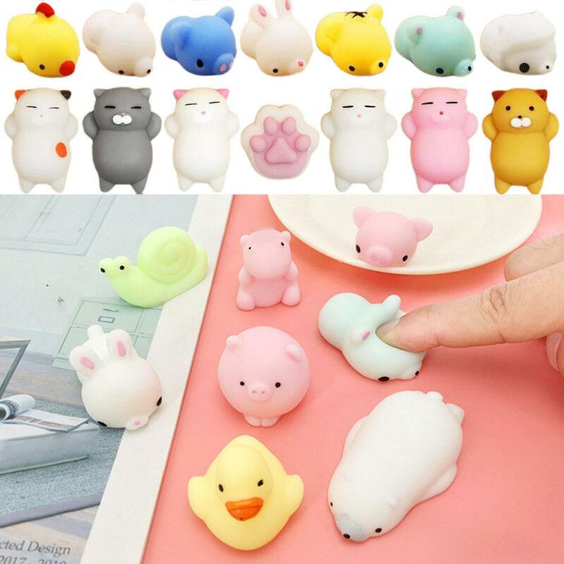30PCS Kawaii Squishies Toys For Kids Antistress Ball Squeeze Toy bomboniere giocattoli Antistress per regalo di compleanno