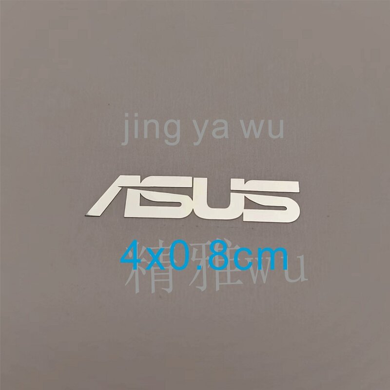 Pegatina con logotipo de Metal de alta calidad para ASUS, decoración personalizada para ordenador portátil, bricolaje
