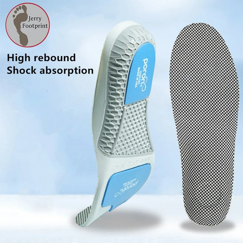 Sportowa piankowa wygodna wkładka ortopedyczna sklepienie łukowe wkładka do butów zapalenie powięzi podeszwy podeszwy pochłaniające pot nosić wkładkę odporną