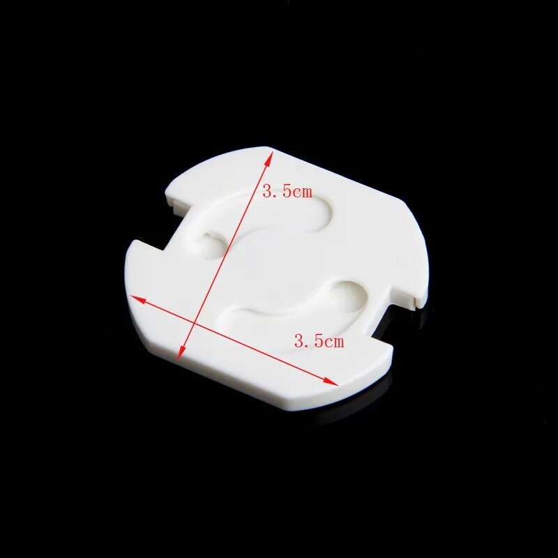 10PCS Kids Child Safety Guard Protection Anti Electric Shock Plugs Protector Rotate Cover EU Power Socket Electrical Outlet Baby