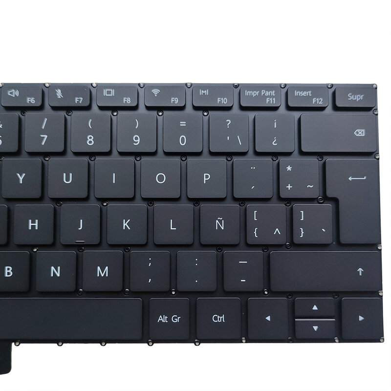 Bahasa Spanyol Keyboard Backlit Keycaps untuk HUAWEI MateBook 13 HN-W19R HN-W19L WRT-W09 WRT-W19 W29 WRTB-WFE9L VLT-W50 W60 9Z.NEWBN.00Q