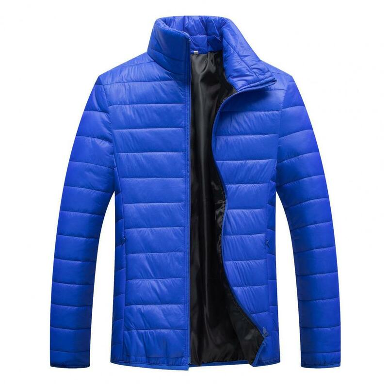 Winter Jacket Men Streetwear Fleece Parkas Coat Male Loose Bubble Jacket Warm Stand Collar Coats Unisex Puffer New Clothes