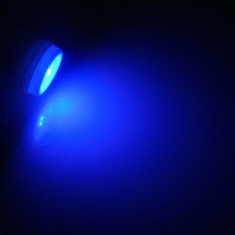 1x Blue Car T10 W5W generazione lampadina luce interna ceramica 1 emettitori COB SMD LED 184 192 193 A071