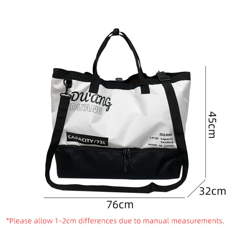 Travel Fitness Bag Fashion Shoulder Bag Large Capacity Outdoor Casual Trip Handbag Basketball Weekend Storage Duffle Bag xa208wd