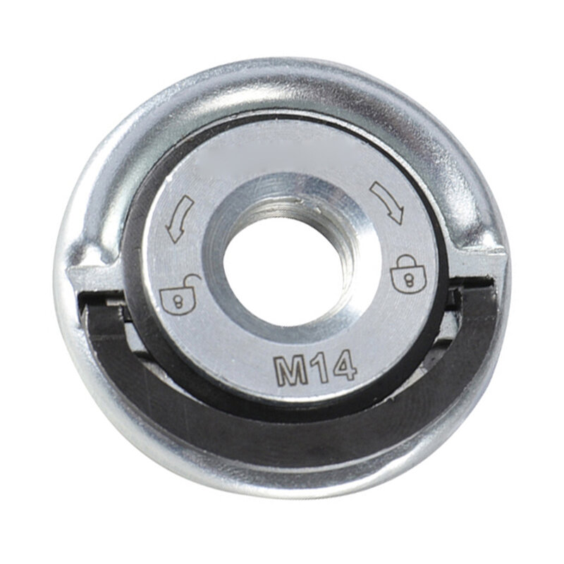 M14 Angle Grinder Nuts Self-locking Labor Saving Resistant Steel For Quick Release Flange Nut Power Chuck Tools