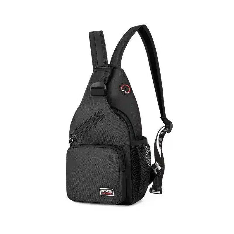 Xierya Canvas Men Shoulder Bag Flip Fashion Casual Messenger Bags Fashion Simple Zipper Travel Business Crossbody Bag Black