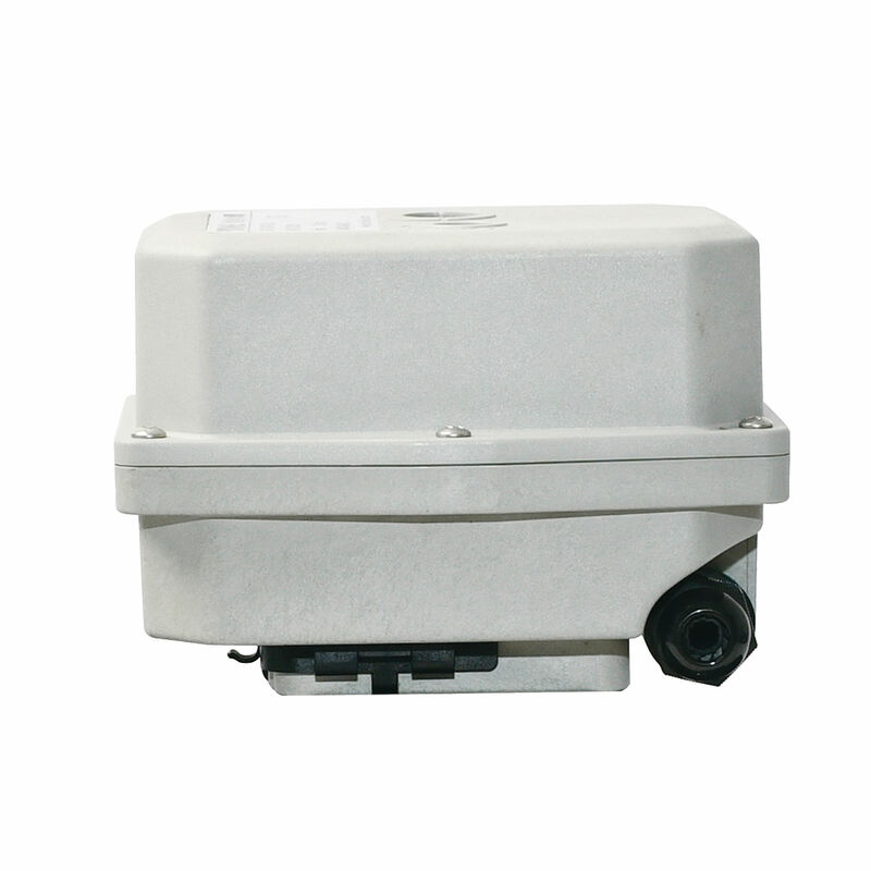 CR201 DN32 PVC Electric Motorized Water Control Flow Actuator Ball Valve Motor Operated Valve UPVC Valve With Ss Bracket