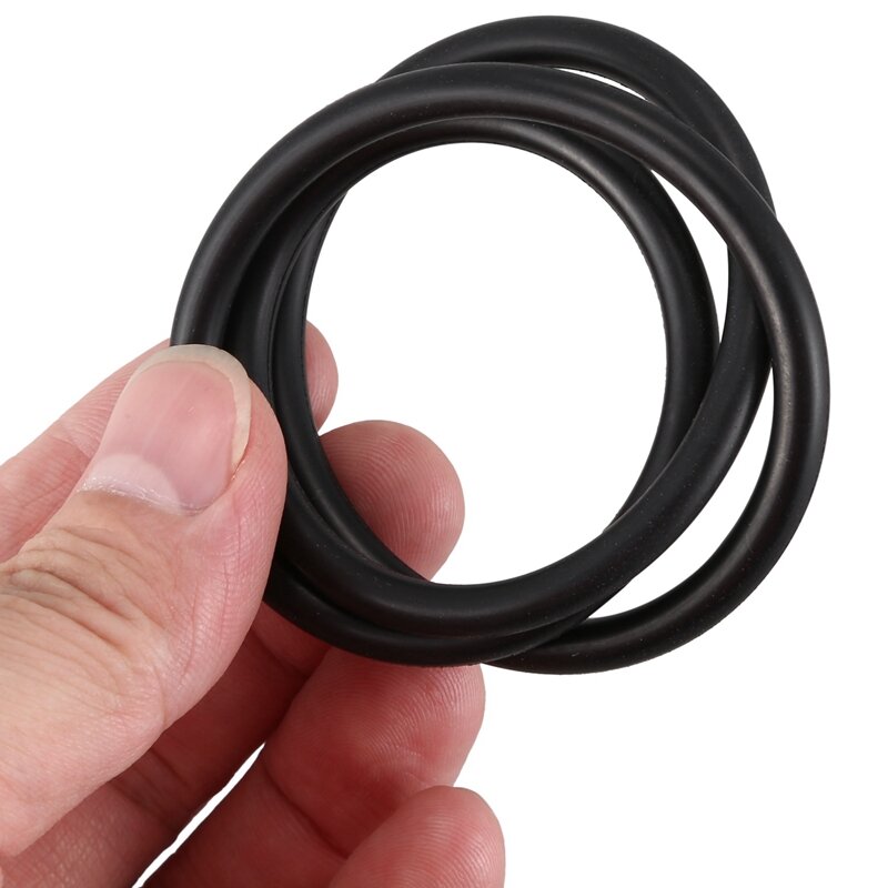 2Pcs 160Mm X 5Mm Industry Flexible Rubber O-Ring Seal Washer