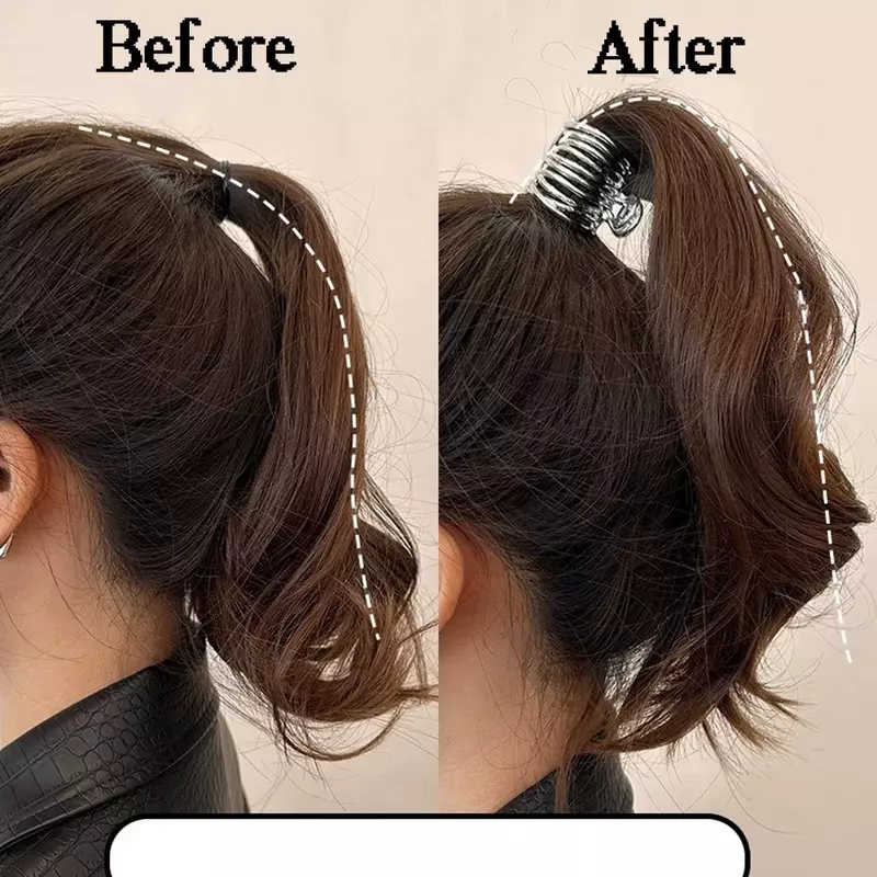 Mode Onregelmatige Metalen Haarklauwen Vrouwen Meisjes Antislip Sterke Houder Hoge Paardenstaart Haai Gesp Haarclip Voor Dik Lang Haar