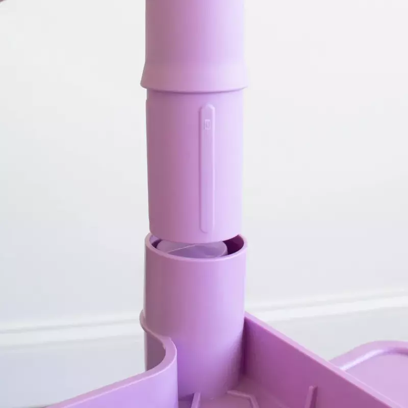 Скромная Экипировка Квинн детский легкий пластиковый стол и набор из 4 стульев, квадратный, фиолетовый