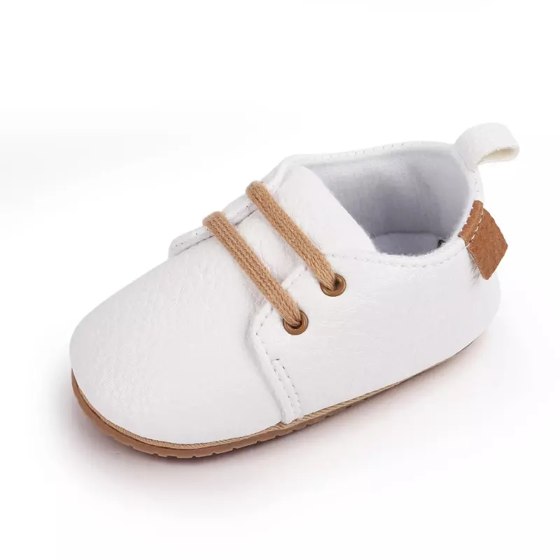 0-18M neonato neonato scarpe da ragazza Casual in pelle Pu primi camminatori scarpe da bambino antiscivolo
