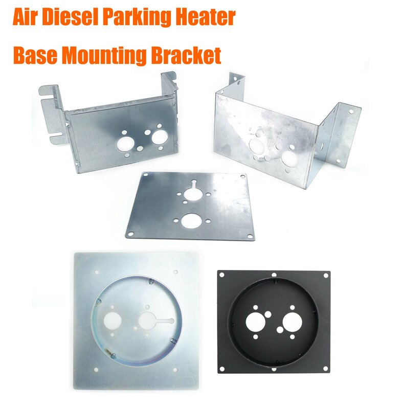 Air Diesel Heater Base Mounting Bracket Floor Plate Upgraded Black Silver For Eberspacher Webasto Propex Car Truck VAN