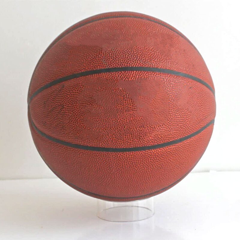 Suporte de exposição acrílico para bola de golfe, anel transparente, plástico redondo expositores, beisebol softball tênis futebol