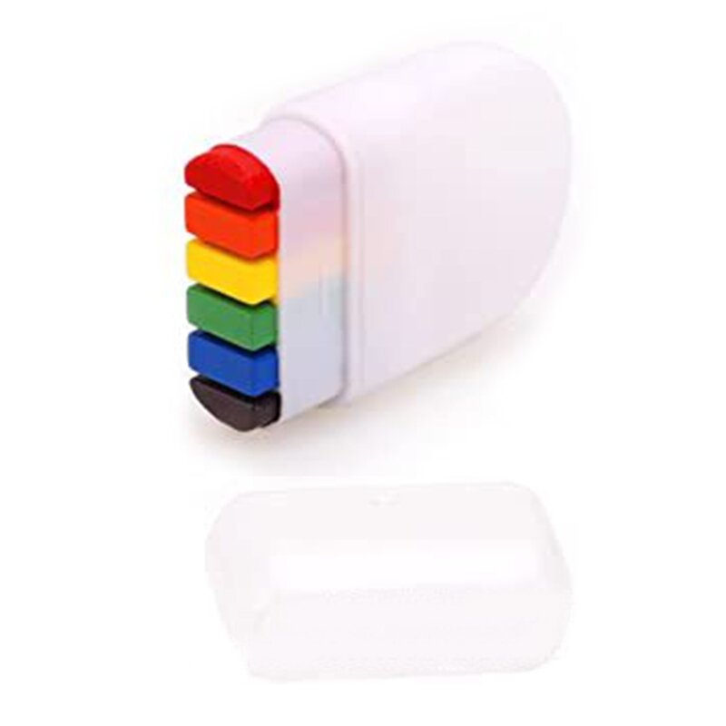 Penna per truccabimbi arcobaleno lavabile per supporto fai da te Marche Eventi Festival