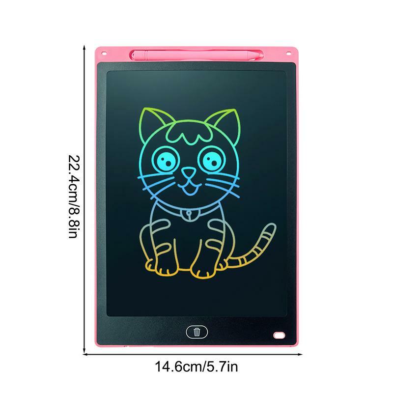 LCD Drawing Pad Writing Counting Spelling Electric Board Eye-Friendly Drawing Board For Children Graffiti For Kindergarten