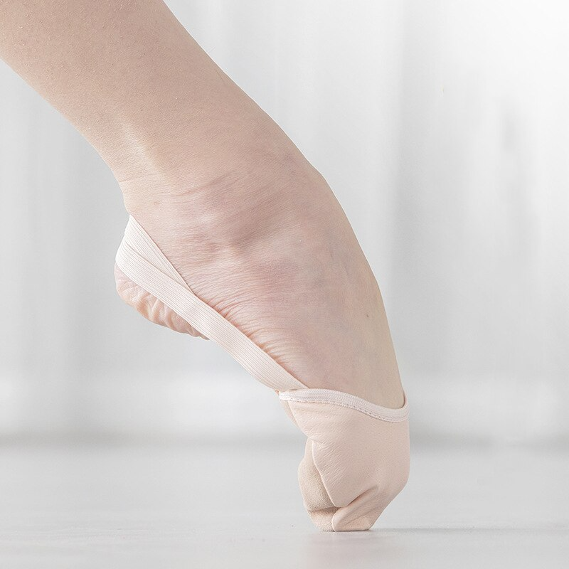 Sepatu Tari Alas Lembut Keseimbangan Tari Modern Sepatu Senam Ritmik Setengah Panjang Kaus Kaki Lembut Sepatu Balet Seni Ruang Dansa