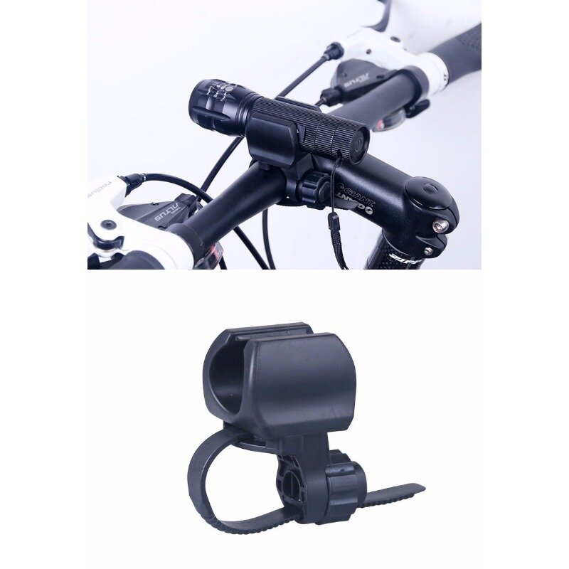 자전거 조명 거치대 자전거 랜턴 브래킷 손전등 토치 마운트 클램프 램프 클립, 사이클링 LED 조명 장치 설치 부품