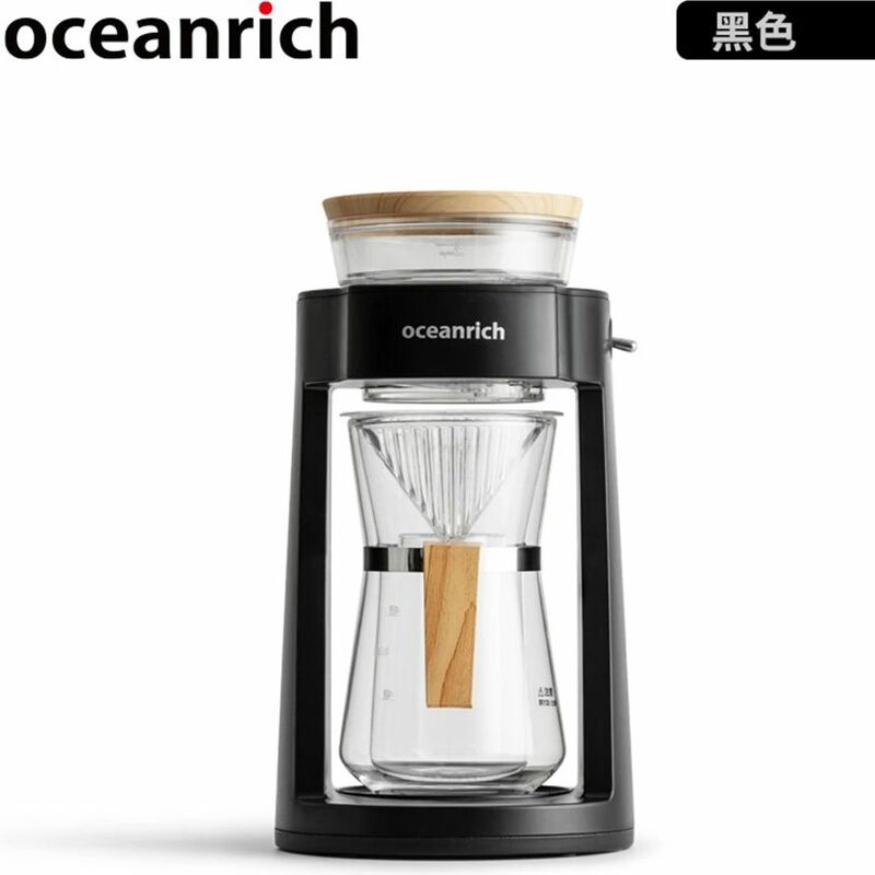 Oceanrich Бытовая кофемашина для приготовления кофе с пивоварней, портативная Эспрессо-машина для туристов, путешествующих с белым воротником