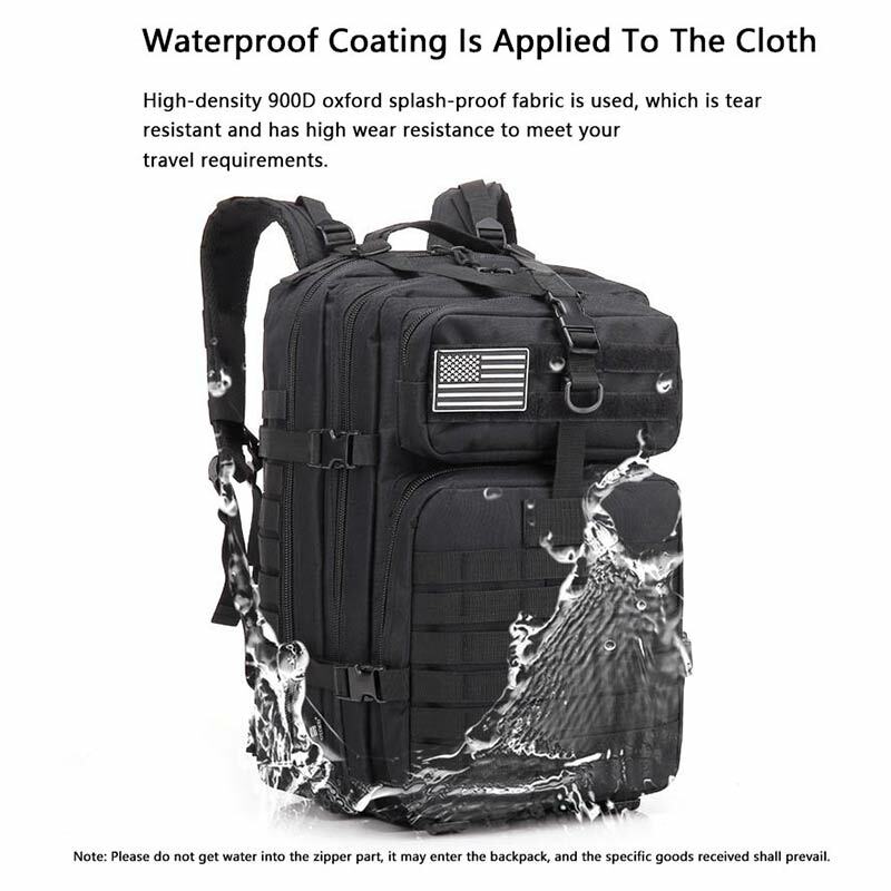 48L/25L Tactical Military Backpack Camping Trekking Fishing Bag Waterproof Rucksacks Men Large Capacity Travel Hunting Backpack