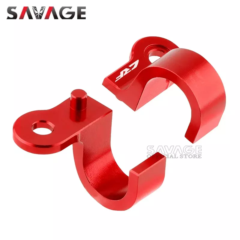 Brake Hose Holder Clamp For HONDA CRF300L CRF250L/Rally CRF 300L 250L Motorcycle Front Rear Brake Cable Clamp Guide Accessories