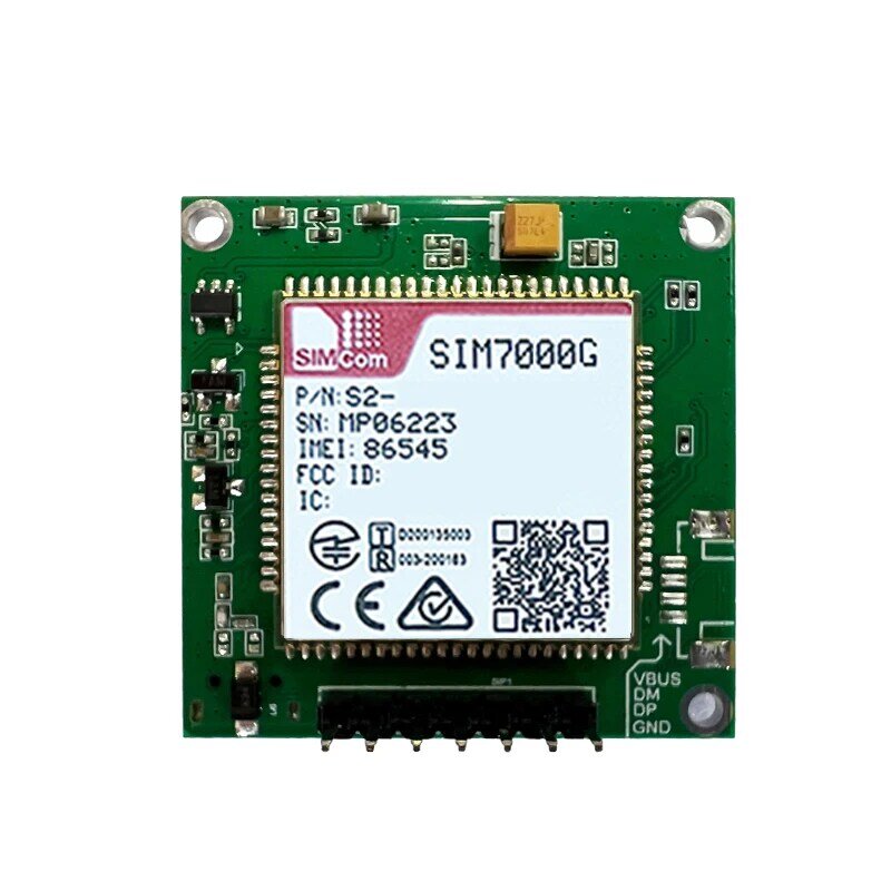 LTE CATM1 NBIoT 모듈 SIM7000G 브레이크아웃 글로벌 밴드 SIM-7000G 키트, eMTC NB-IOT GNSS 모뎀, 1 개