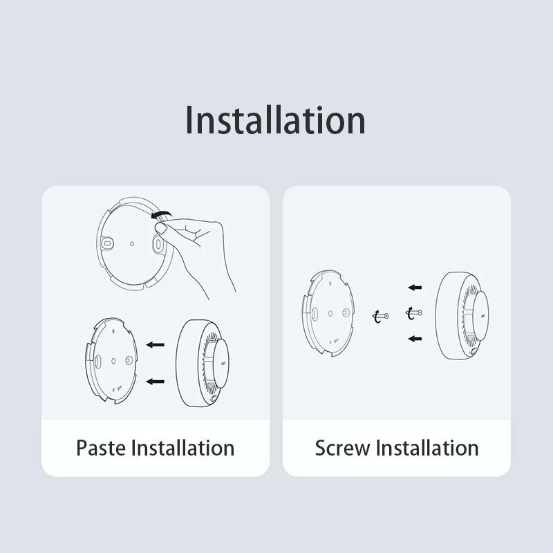 Terbaru Aqara Sensor detektor asap Zigbee 3.0 Monitor Alarm api peringatan suara aplikasi keamanan rumah bekerja dengan Xiaomi Mi Home Homekit