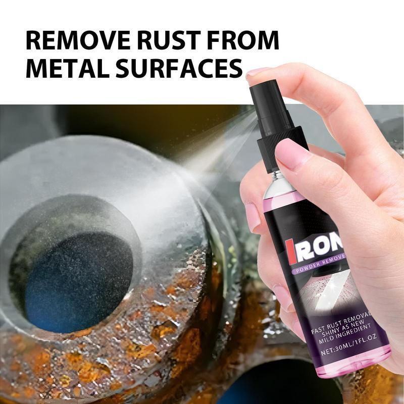 Rust Remover for Car 30ml Powerful Rust Converter for Metal Multi-purpose Rust Remover Rust Dissolver Car Detailing Solution