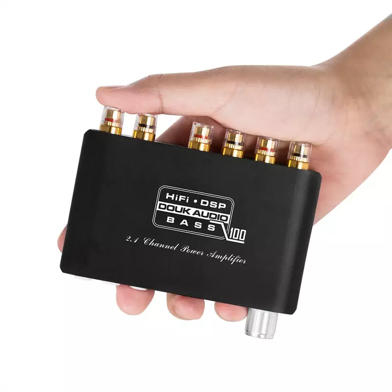 Nobsound Mini HiFi Subwoofer a 2.1 canali DSP Bluetooth 5.0 hi-fi TPA3116 amplificatore Stereo di potenza digitale ricevitore Audio