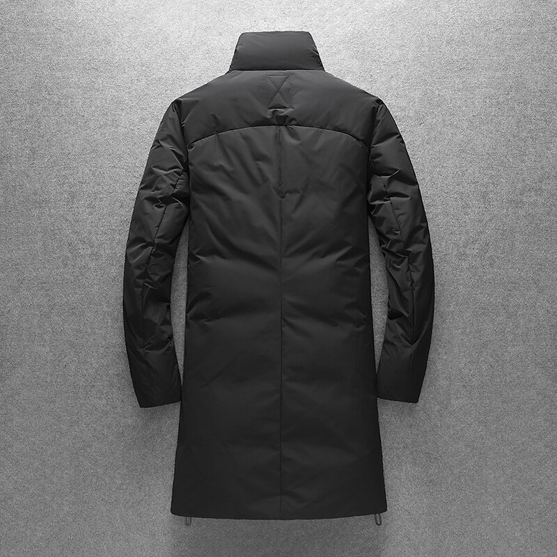 남성용 흰색 덕 다운 재킷, 따뜻한 파카, 패션, 고품질 코트, 90%, 겨울, 2023 신상