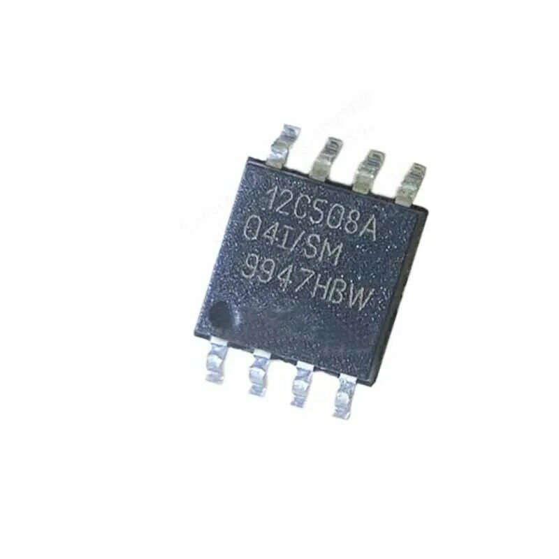 Pantalla de microcontrolador DIP8 en línea, 5 piezas, PIC12C508A-04, 12C508A