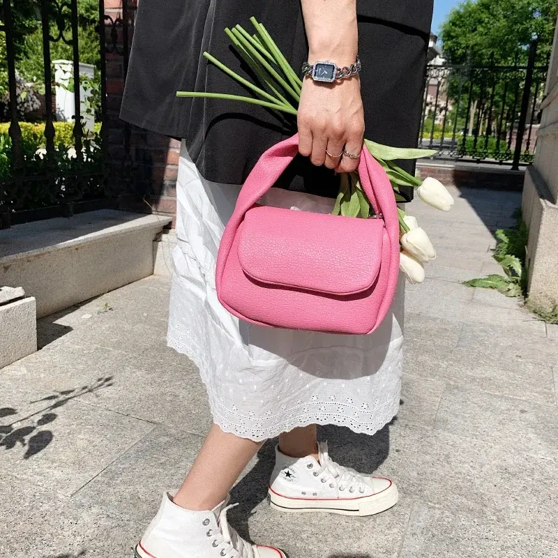 Mini Bag Women's Crossbody Bag Trendy Simple and Versatile Handbag High-end and Exquisite Mobile Phone Bag