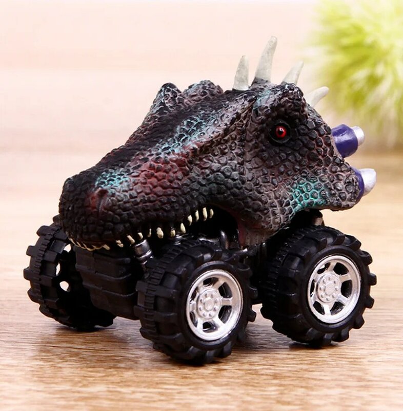 Dinossauro puxar para trás carros brinquedos dino carro brinquedo para crianças veículos para t-rex dinossauro jogos presentes de aniversário para crianças meninos meninas
