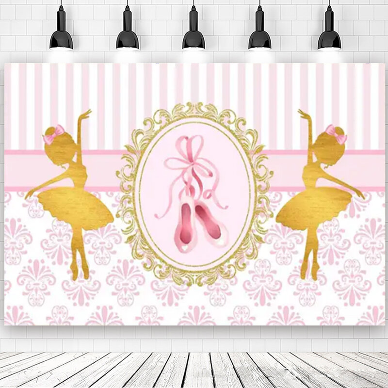 Dancing Girl Ballet Backgrounds Birthday Party Baby Shower Newborn Princess butterfly Fairy  flower Underwater Photography