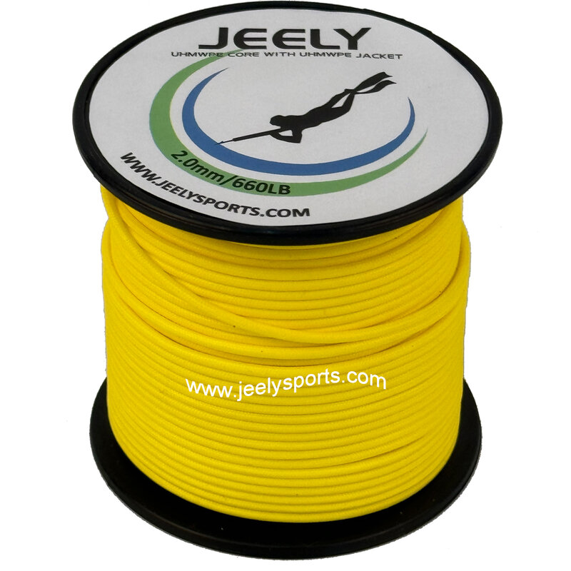 2mm 50m UHMWPE Core With Uhmwpe Jacket Spearfishing Line