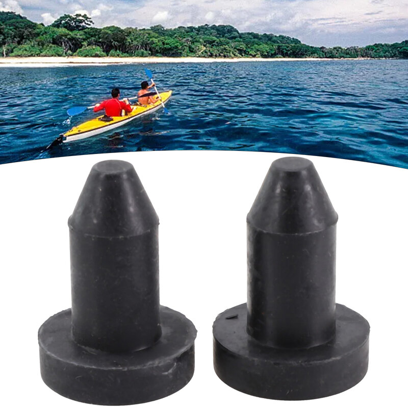 2pcs Kayak Drain Plug Push-in Standard Drain Plugs 22x31MM Water Sports Accessories For Kayaking Fishing Boats Pedal Boats