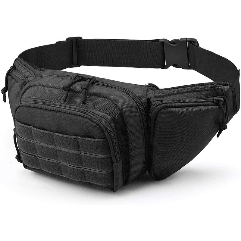 1Pcs  Men Waist Pack Nylon Hiking Phone Pouch Outdoor Sports  2024 New Hunting Climbing Camping Belt Bag with Buckle