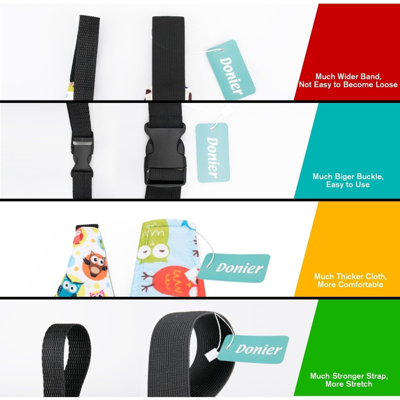 1Pc เด็กทารกหัวสนับสนุนผู้ถือปรับ Sleep สำหรับทารกรถที่นั่ง Nap Aid Band พิมพ์รถเด็กที่นั่งอุปกรณ์เสริม