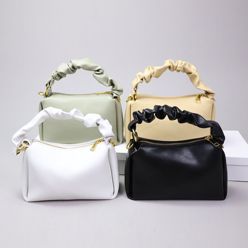 Soft Leather Handbag Casual Fashion Dumpling Purses and Handbags High Quality Cloud Crossbody Bags for Women