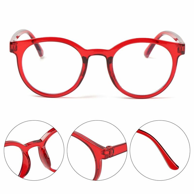 Круглые детские очки с защитой от синего света, детские очки для мальчиков и девочек, защитные очки, ультратонкая оправа