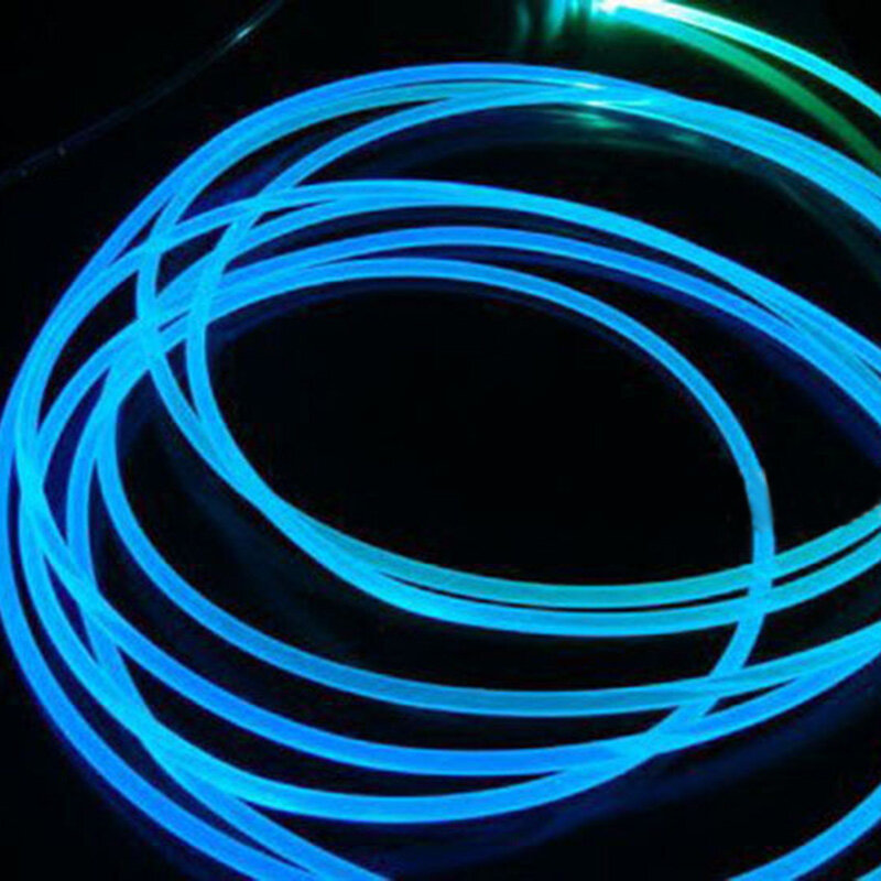PMMA Side Glow Optic Fiber Cable 1.5/2/3/4mm Diameter Car Optic Cable Ceiling Lighting Lights LED Fiber Optic Illuminator Engine