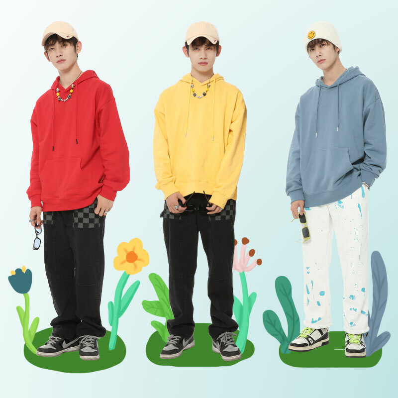 Steedy Printed Hoodie Male Hoodie Oversize Disney Lilo & Stitch Animation Surrounding Casual Clothing Trend