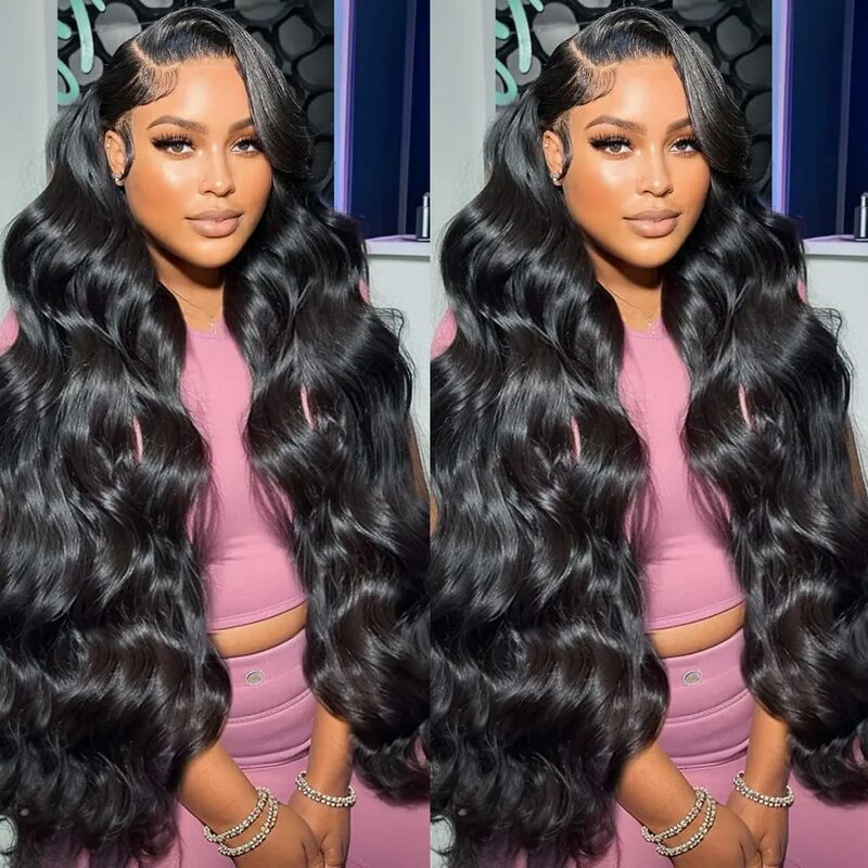 Body Wave Human Hair wigs 13x6/4 Transparent Lace Front Wigs HD Lace Frontal Wigs Body Wave 30 inches 4x4 Human Hair Lace Wigs