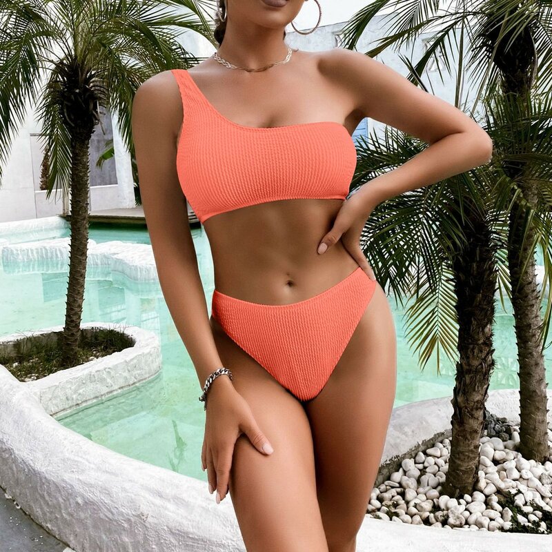 Bikini brasileño con Tanga para mujer, traje de baño Sexy con Push-Up, ropa de playa y Surf, novedad de verano 2024