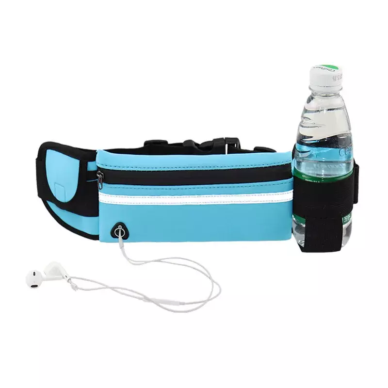 ウエストバッグを実行しているウエストバッグスポーツポータブルジムホールド水サイクリング電話バッグ防水女性ベルト