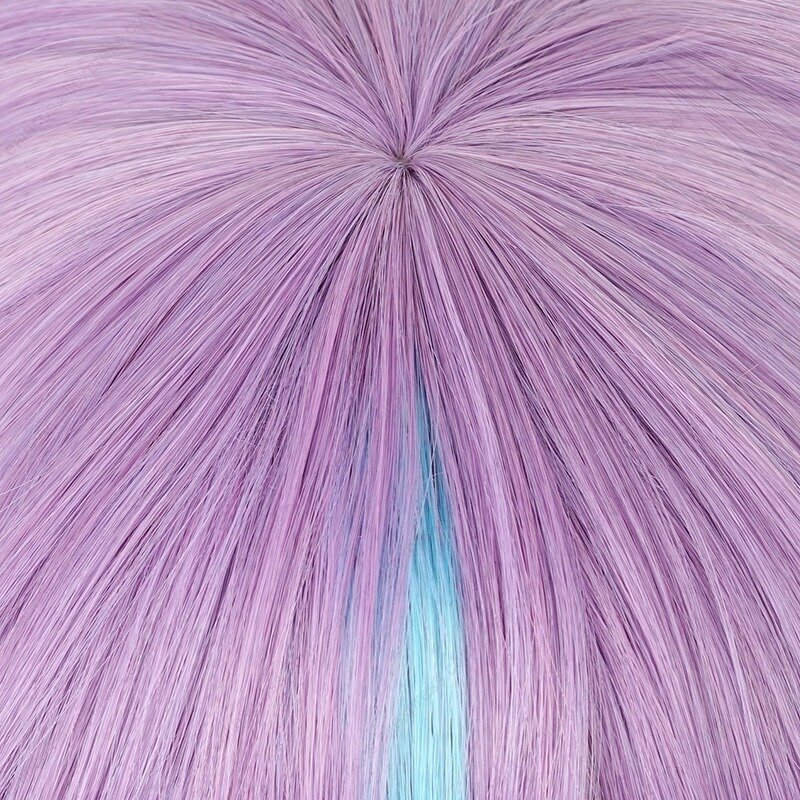Anime kamispiro Rui parrucca Cosplay 30cm parrucche Unisex di colore misto capelli sintetici resistenti al calore