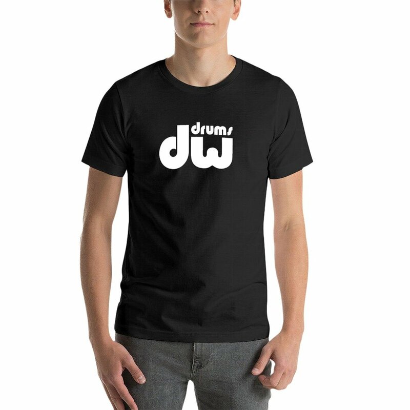 New Dw Drum T-Shirt man clothes quick drying shirt cute clothes hippie clothes fitted t shirts for men